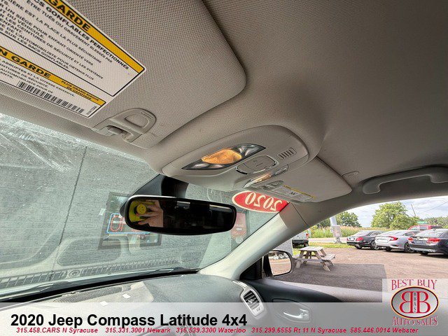Used 2020 Jeep Compass Latitude w/ Cold Weather Group AWD/4WD image 23