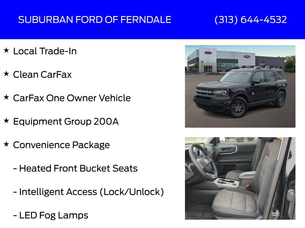 Used 2023 Ford Bronco Sport Big Bend w/ Convenience Package image 4