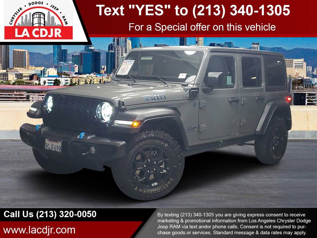 Used 2023 Jeep Wrangler Unlimited w/ 8.4" Radio Group
