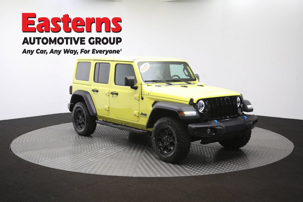 Used 2023 Jeep Wrangler Unlimited w/ Cold Weather Group AWD/4WD image 49