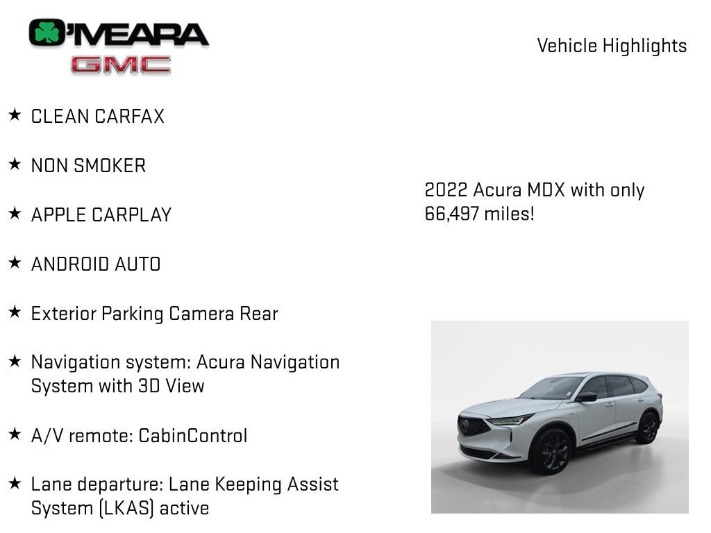 Used 2022 Acura MDX A-Spec AWD/4WD image 7