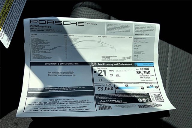 New 2025 Porsche Panamera 4 image 40