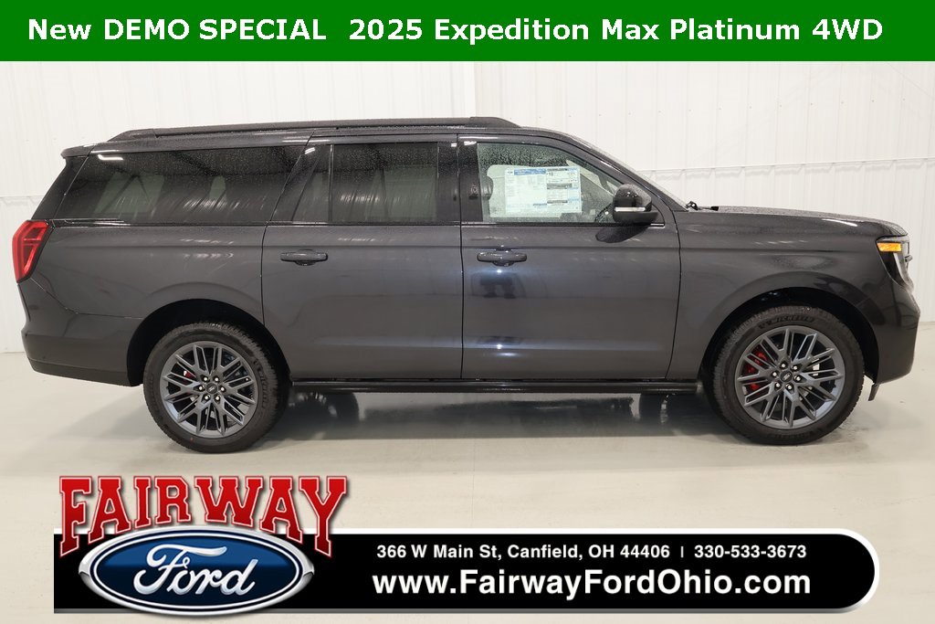 New 2025 Ford Expedition Max Platinum w/ Stealth Performance Package