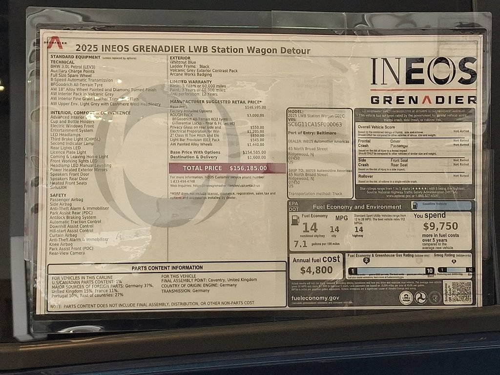 New 2025 INEOS Grenadier AWD/4WD image 9