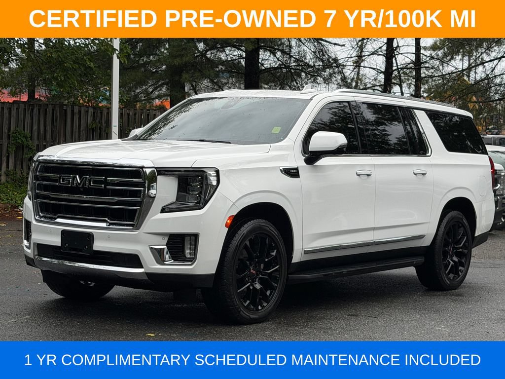 Used 2022 GMC Yukon XL SLT w/ SLT Premium Package AWD/4WD image 3