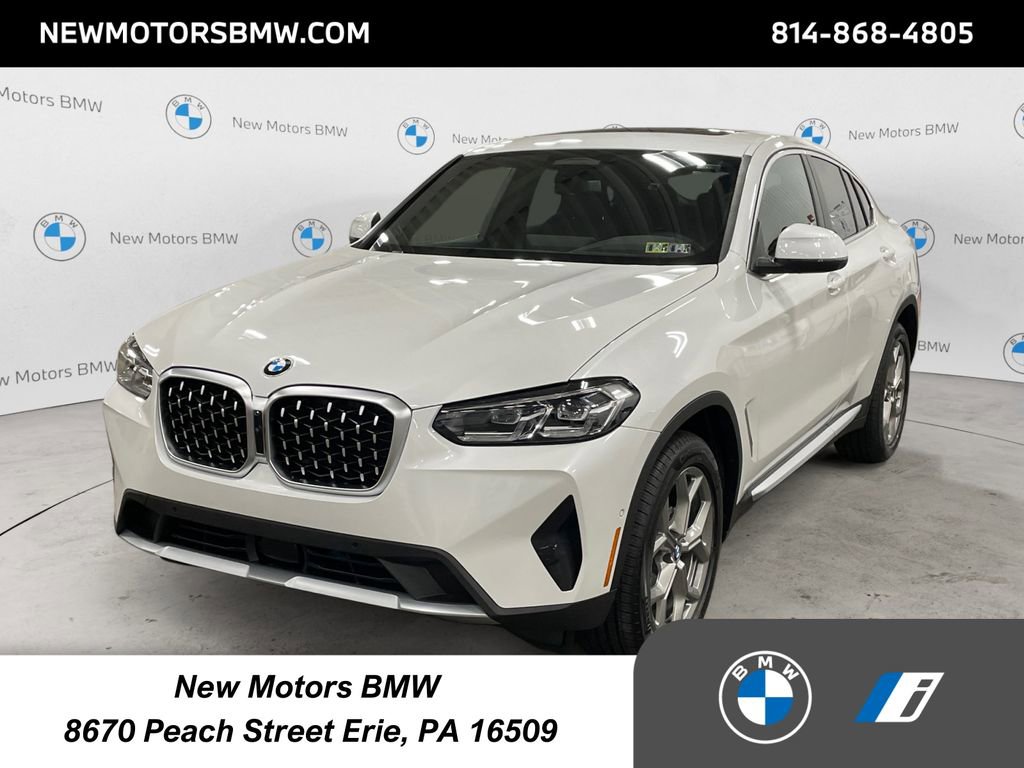 New 2025 BMW X4 xDrive30i w/ Premium Package