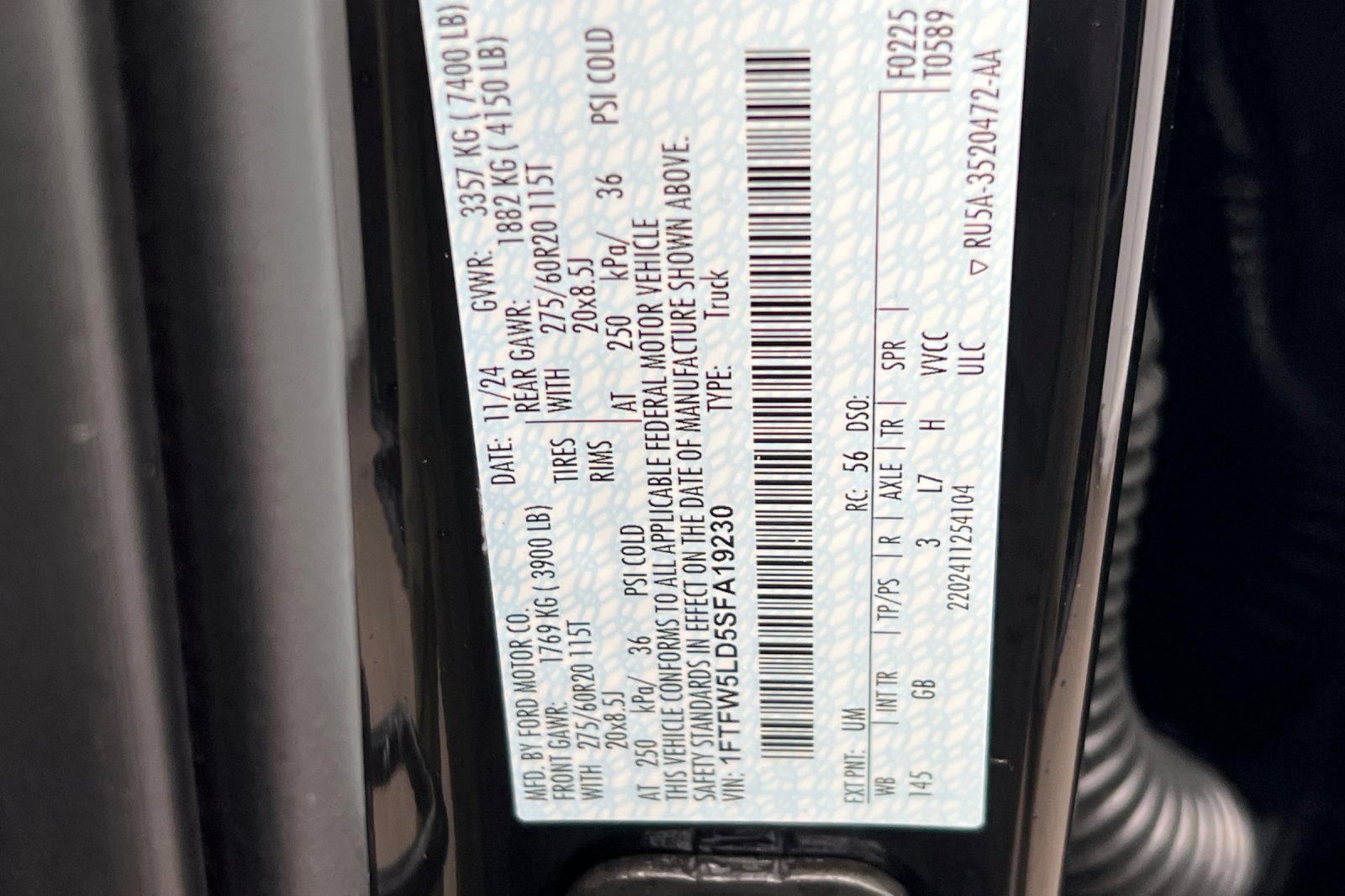 New 2025 Ford F150 Lariat w/ Equipment Group 501A Mid image 23