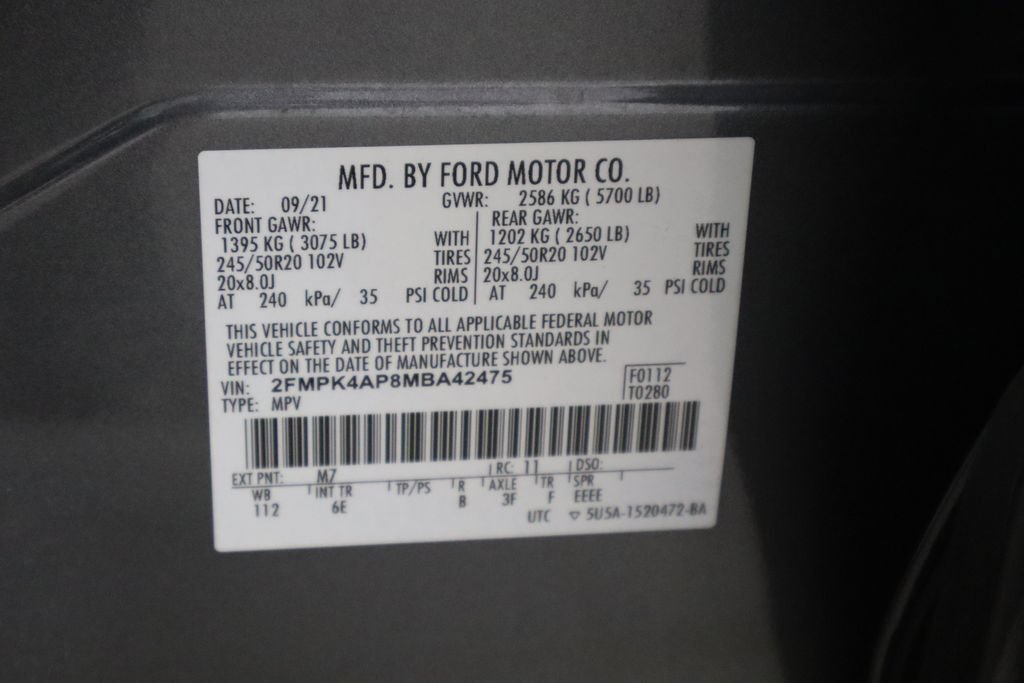 Used 2021 Ford Edge ST AWD/4WD image 39