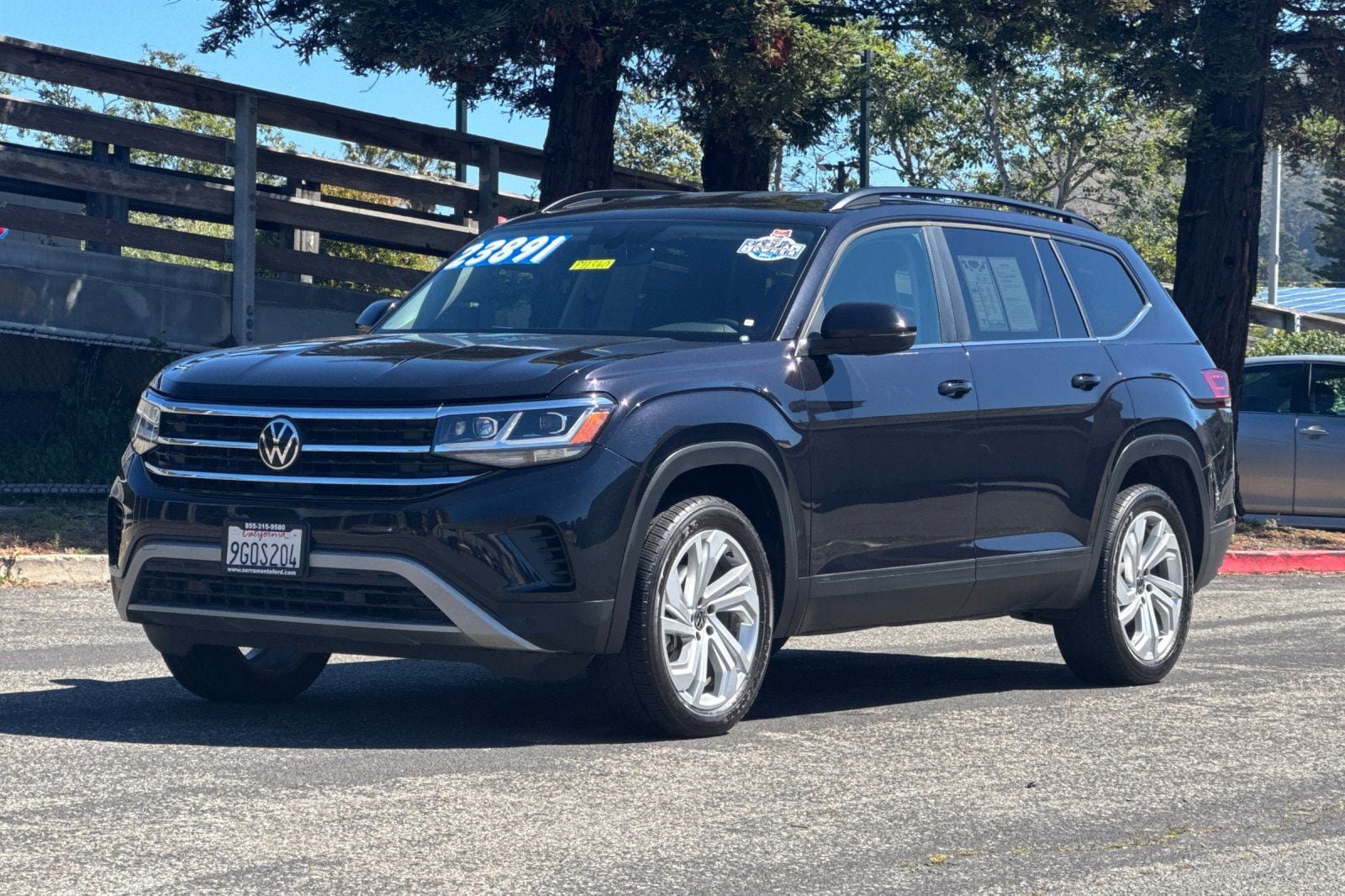 Used 2023 Volkswagen Atlas SE AWD/4WD image 9