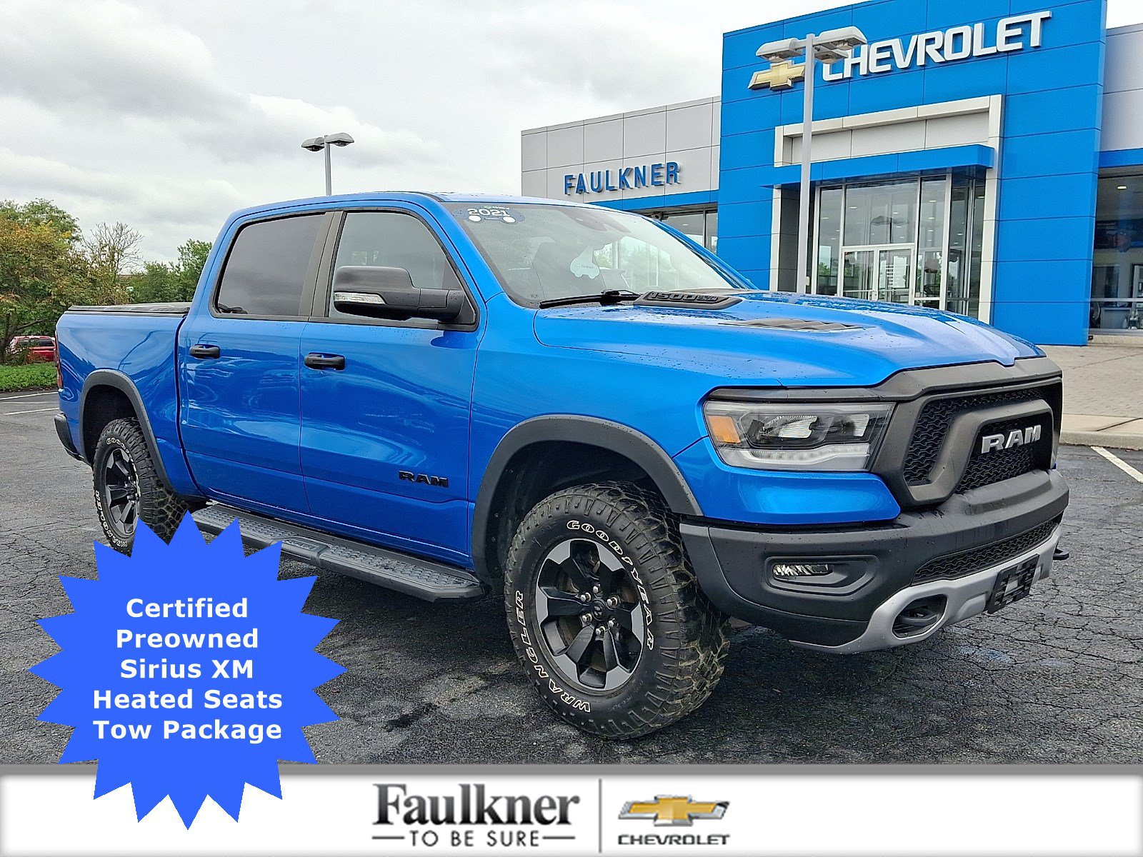 Used 2021 RAM 1500 Rebel w/ Rebel Level 1 Equipment Group AWD/4WD image 1