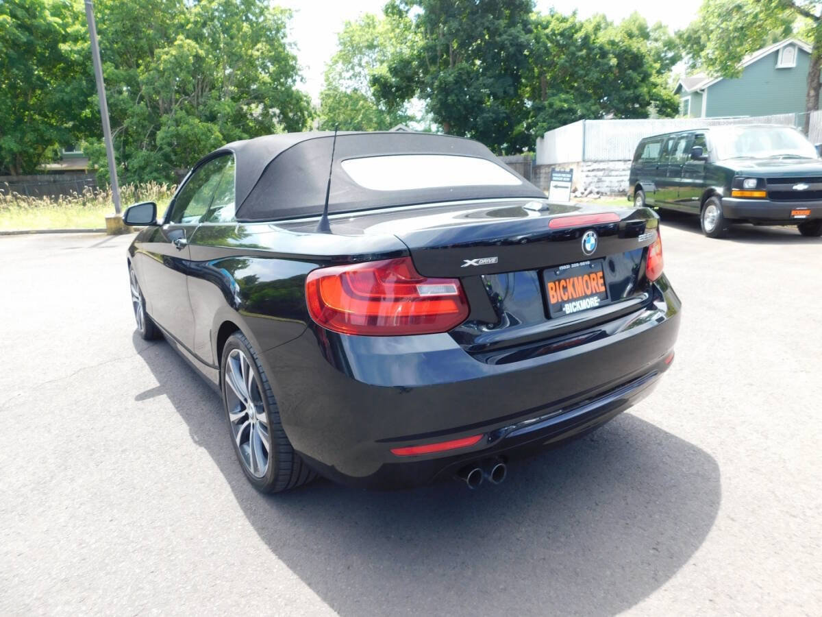 Used 2015 BMW 228i xDrive Convertible AWD/4WD image 3