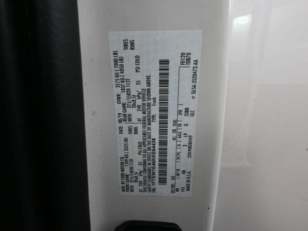 Used 2019 Ford F150 Lariat w/ Equipment Group 502A Luxury image 55