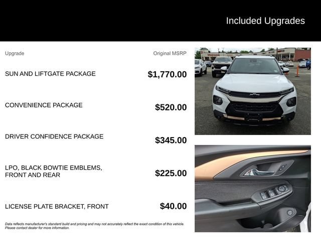 Used 2023 Chevrolet TrailBlazer ACTIV w/ Sun and Liftgate Package FWD image 7
