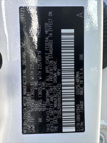 Certified 2022 Toyota Highlander XLE image 18