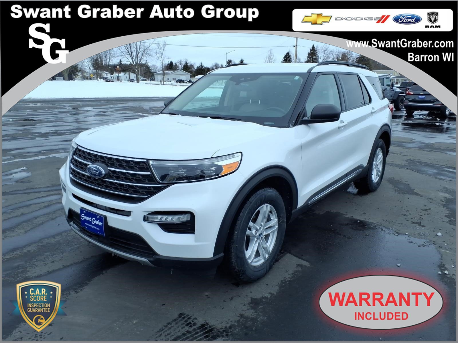 Certified 2023 Ford Explorer XLT w/ Equipment Group 202A AWD/4WD image 1