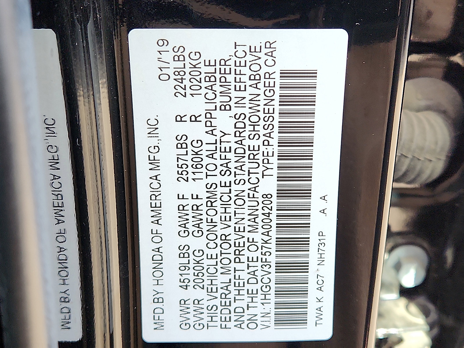 Used 2019 Honda Accord EX-L image 29