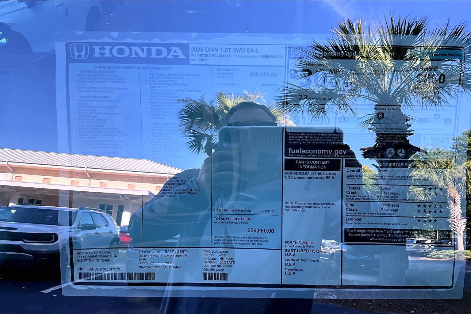 New 2026 Honda CR-V EX-L image 17