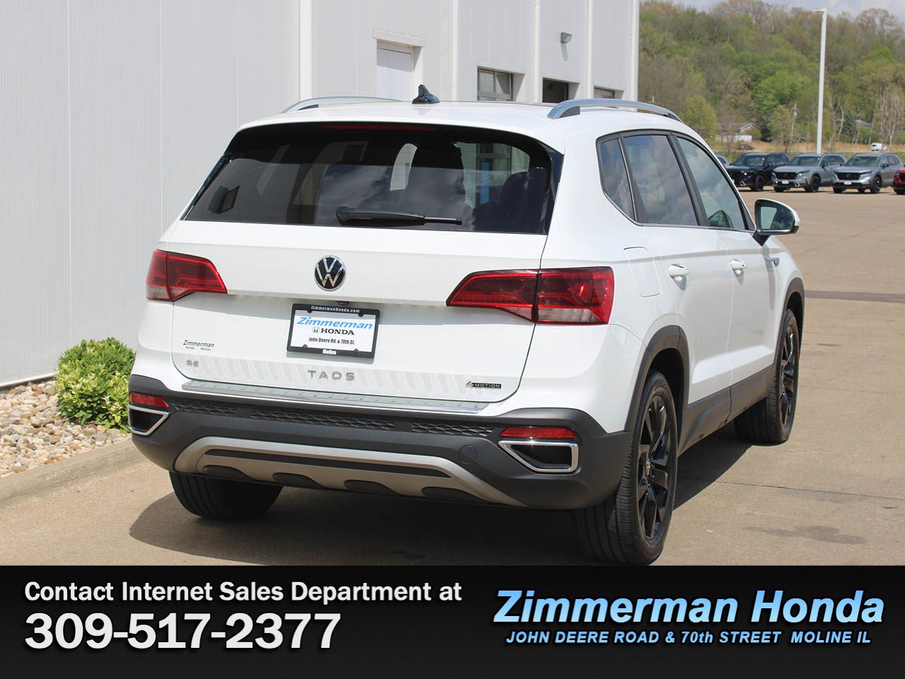 Used 2023 Volkswagen Taos SE AWD/4WD image 2