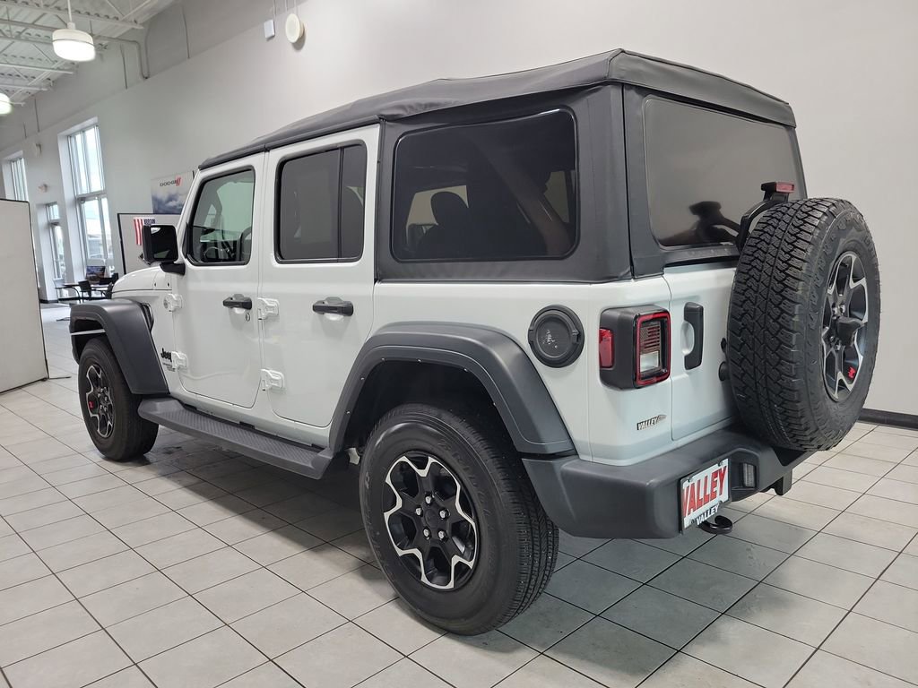 Certified 2021 Jeep Wrangler Unlimited Sport AWD/4WD image 8