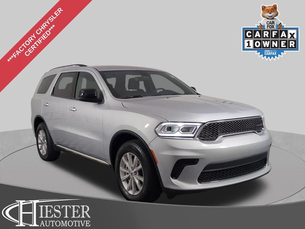 Certified 2024 Dodge Durango SXT w/ 3rd Row Seating Group RWD 360° Tour
