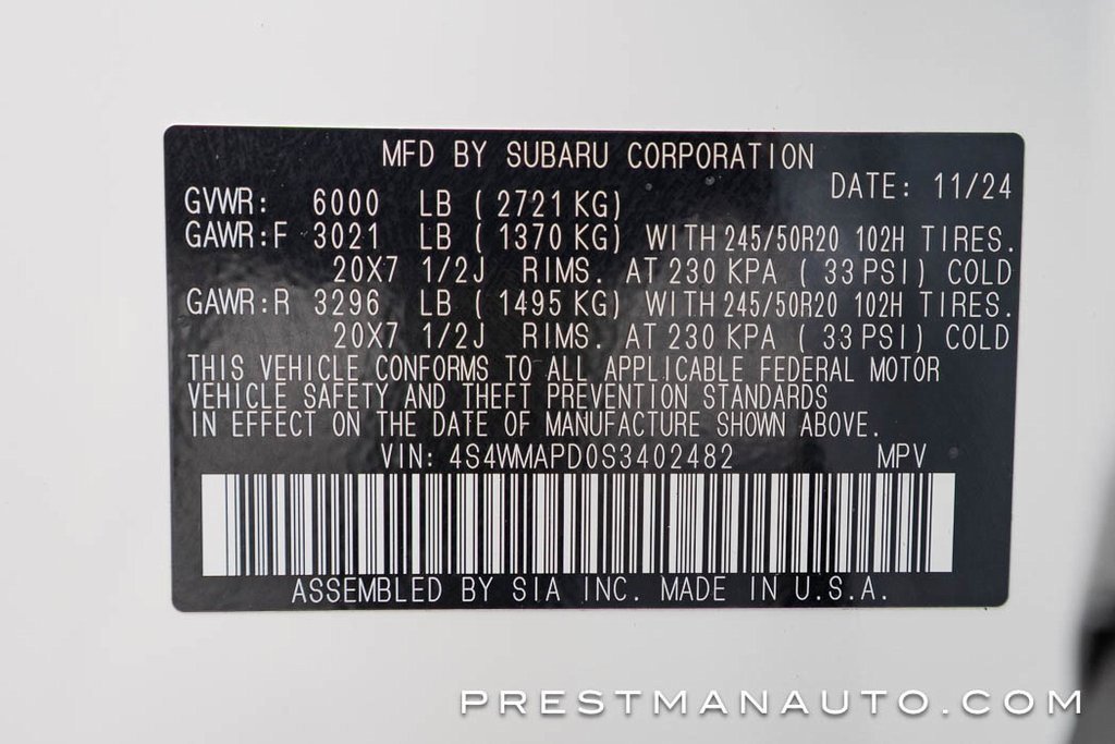 Used 2025 Subaru Ascent Limited image 49