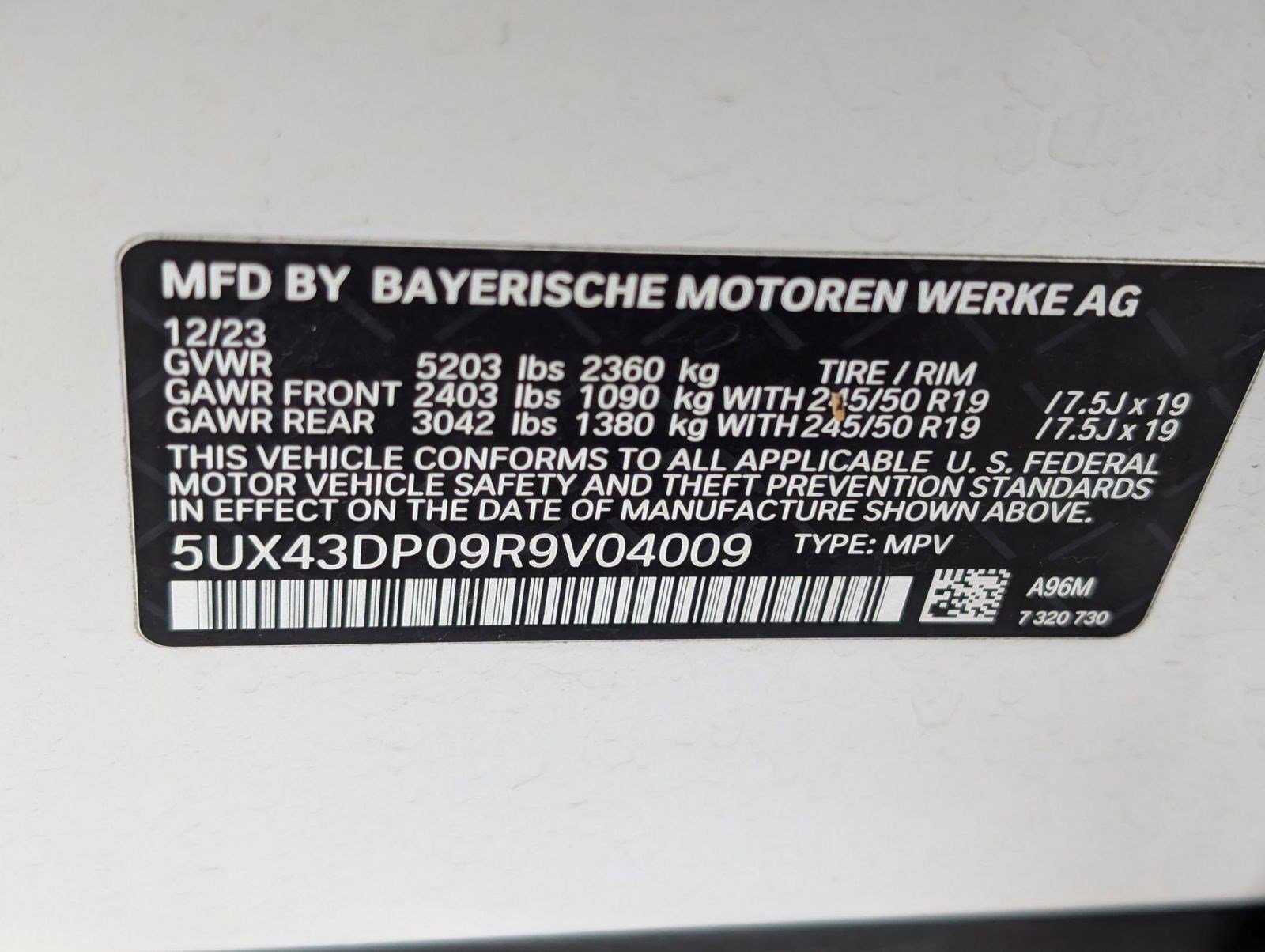 Used 2024 BMW X3 sDrive30i image 20