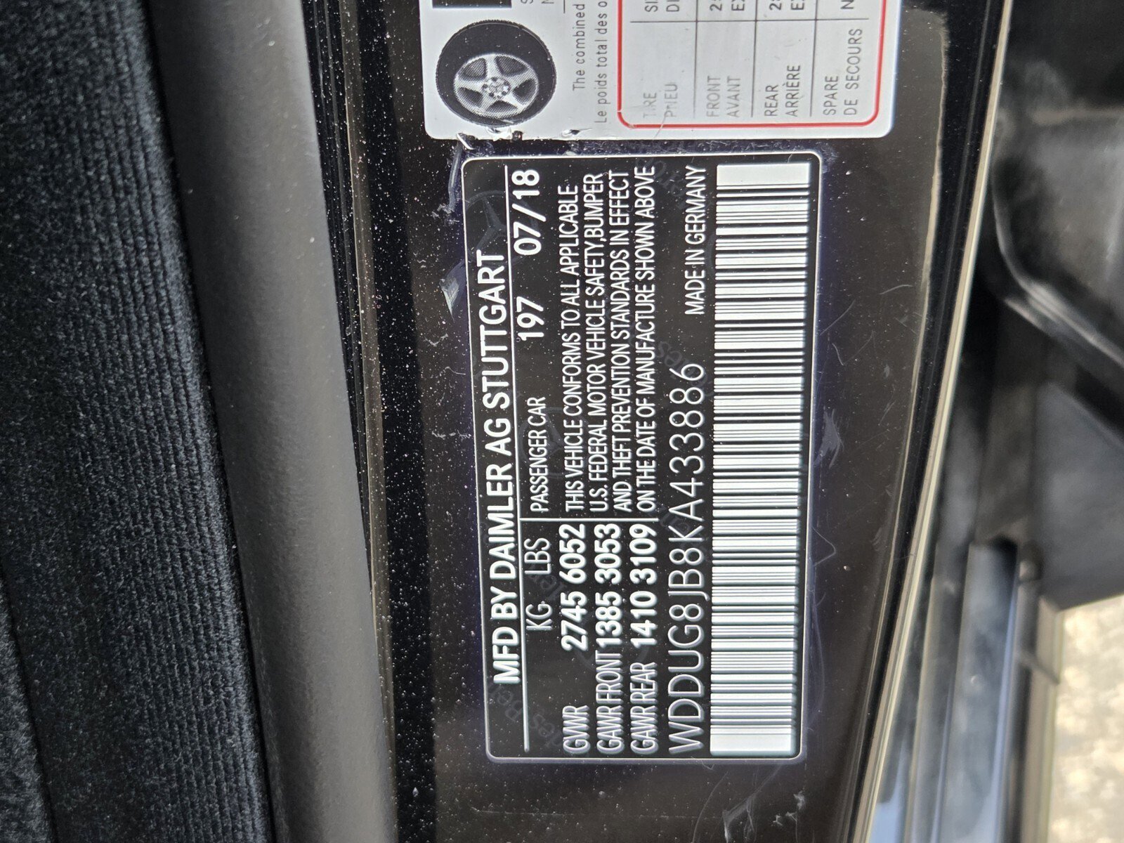 Used 2019 Mercedes-Benz S 63 AMG S 4MATIC Sedan image 15