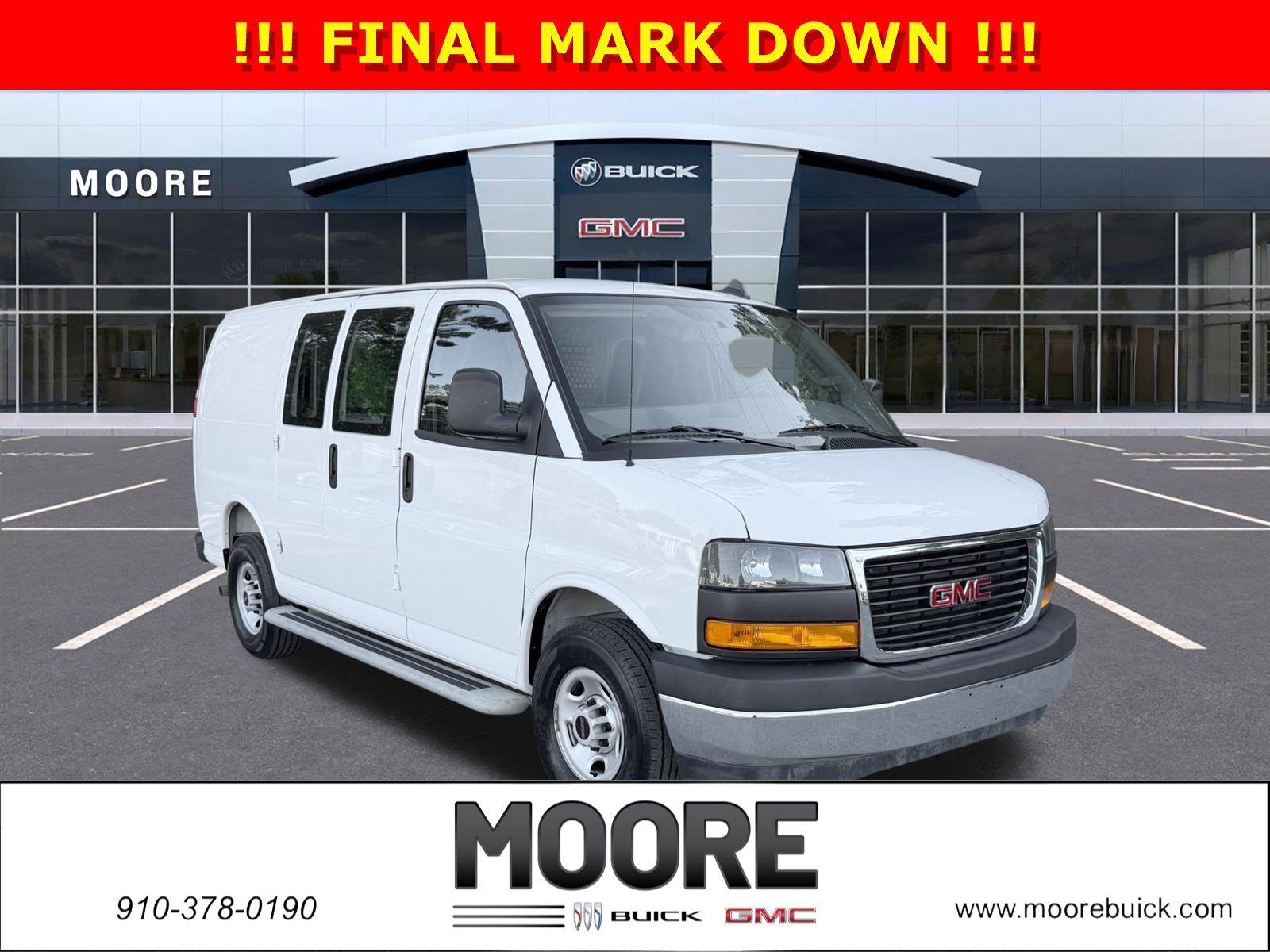 Used 2025 GMC Savana 2500 w/ Driver Convenience Package