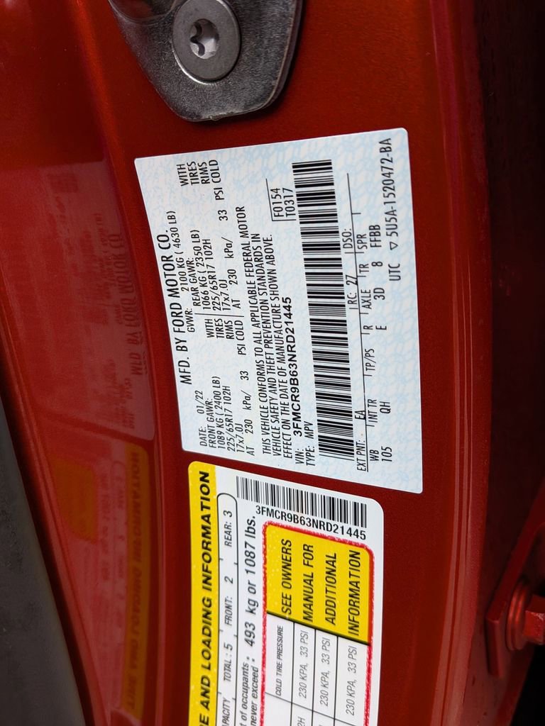 Used 2022 Ford Bronco Sport Big Bend w/ Convenience Package image 32