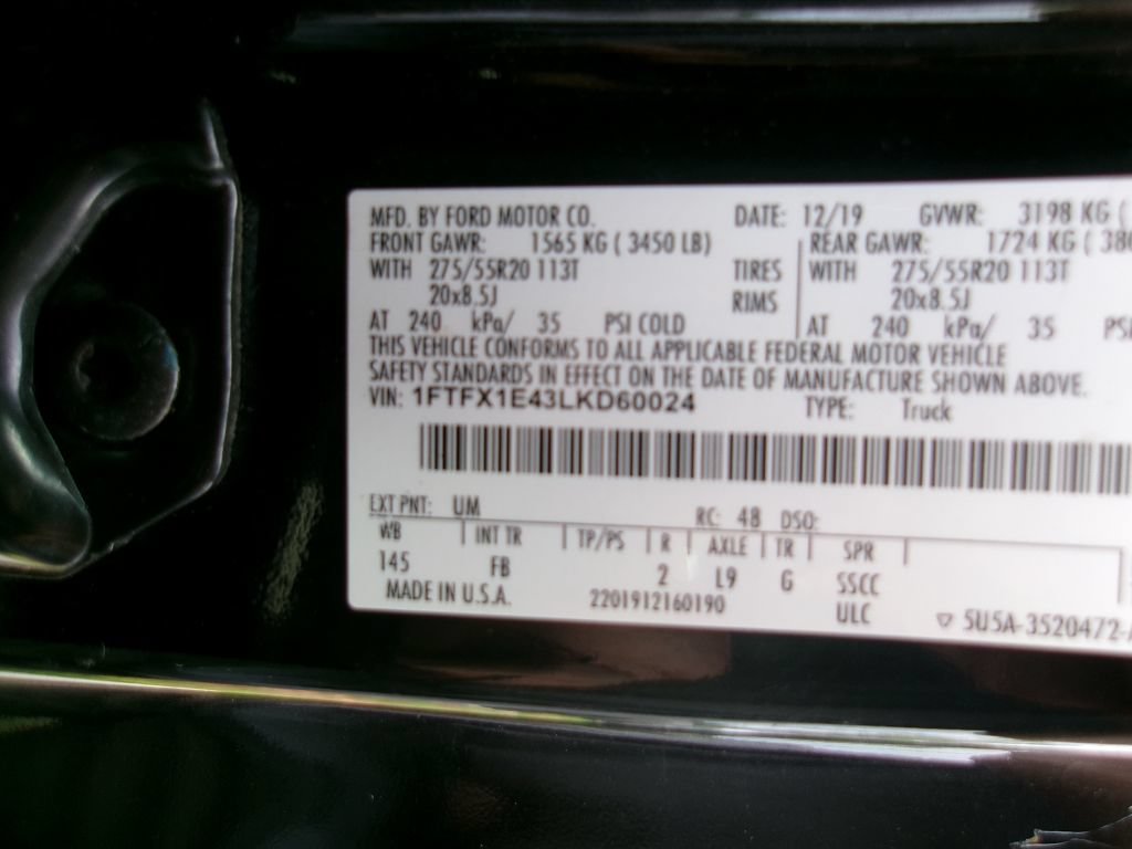 Used 2020 Ford F150 XLT w/ Equipment Group 302A Luxury AWD/4WD image 17