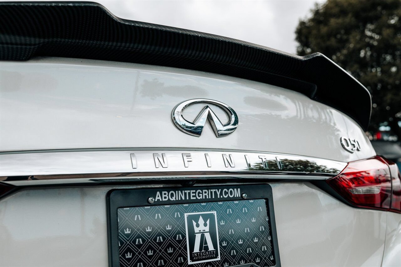 Used 2022 INFINITI Q50 Sensory w/ All Weather Package RWD image 14