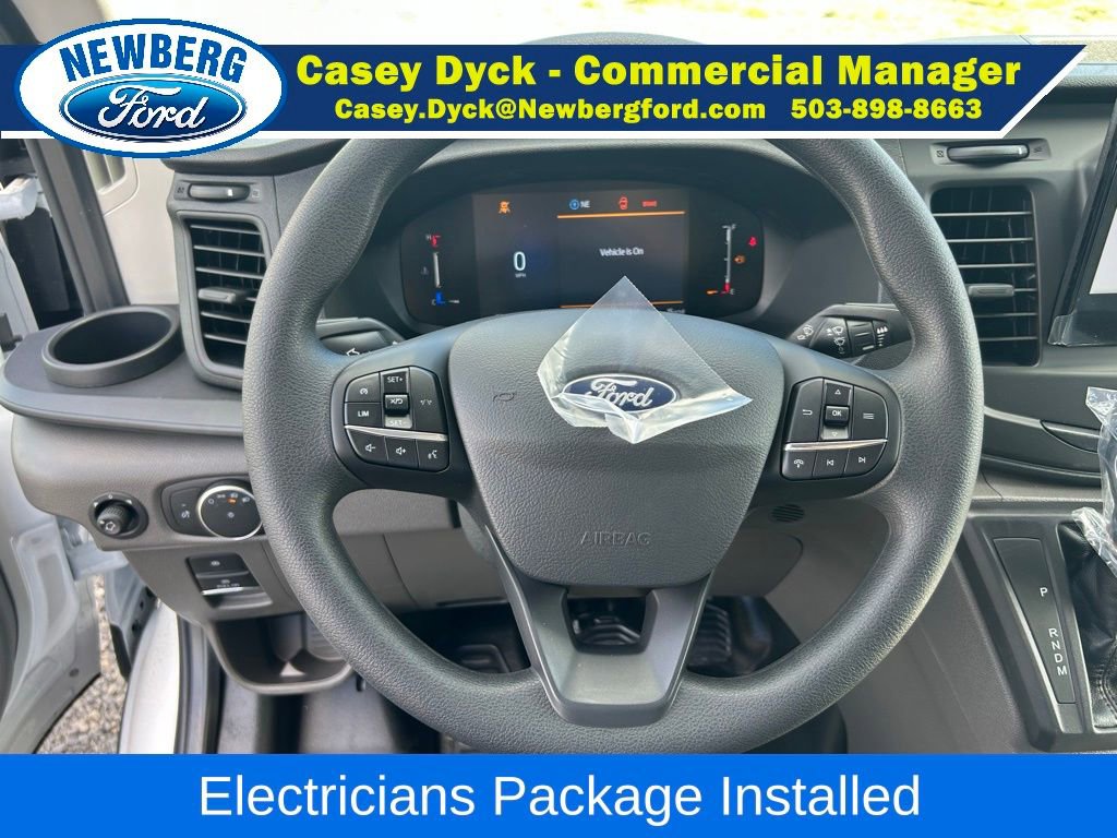 New 2026 Ford Transit 350 148 Medium Roof AWD w/ Electrician Trade Package image 16