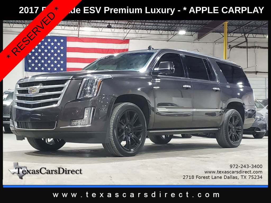 Used 2017 Cadillac Escalade ESV Premium Luxury RWD image 1