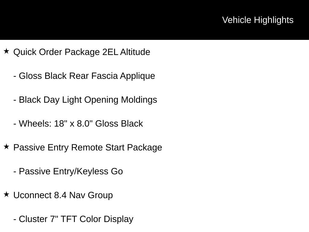Used 2018 Jeep Renegade Altitude w/ UConnect 8.4 Nav Group image 18