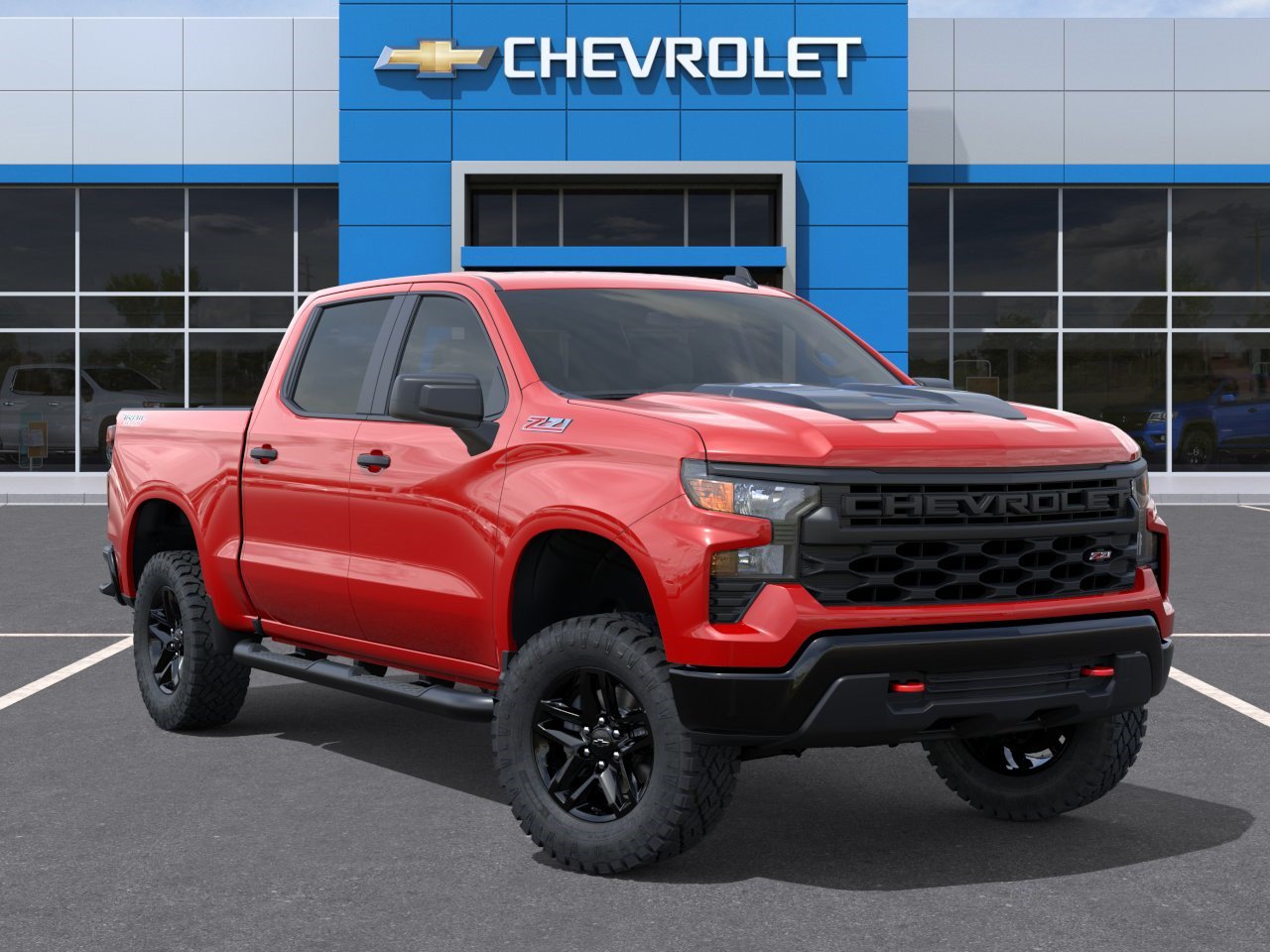 New 2026 Chevrolet Silverado 1500 Custom Trail Boss w/ LPO, Dark Essentials Package AWD/4WD image 8