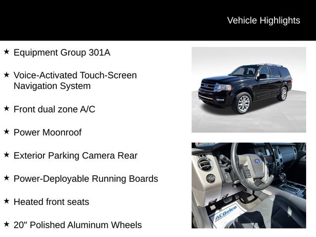 Used 2017 Ford Expedition Limited w/ Equipment Group 301A RWD image 8
