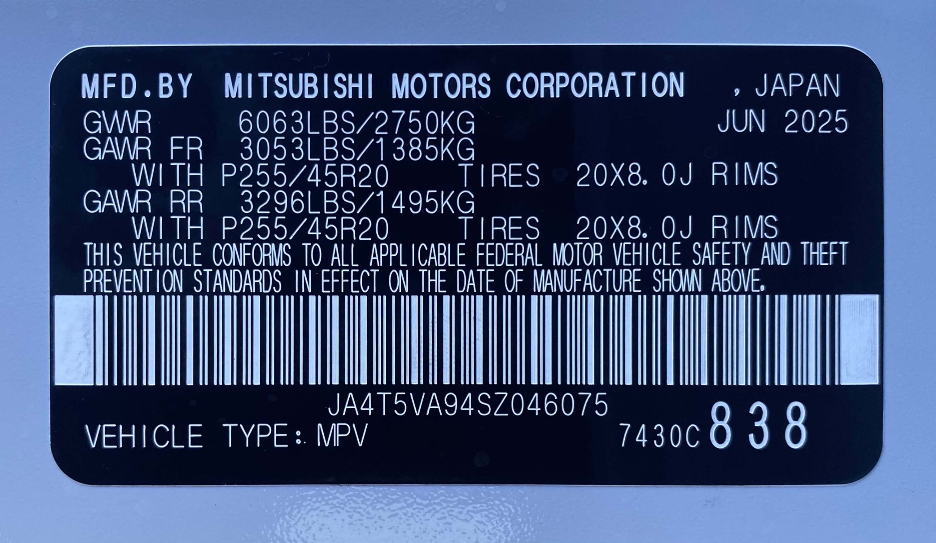 New 2025 Mitsubishi Outlander SE image 47
