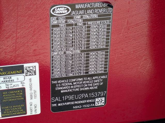 Certified 2023 Land Rover Range Rover Sport SE image 27