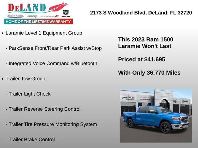 Used 2023 RAM 1500 Laramie image 31