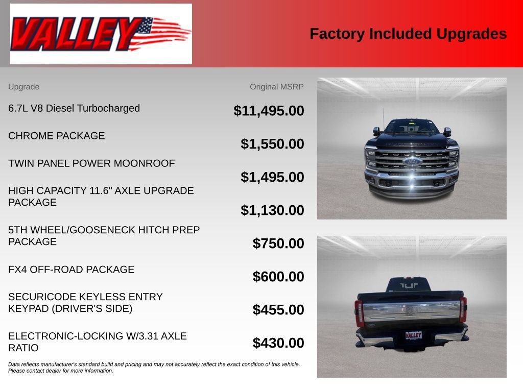 New 2026 Ford F250 King Ranch w/ Chrome Package AWD/4WD image 4