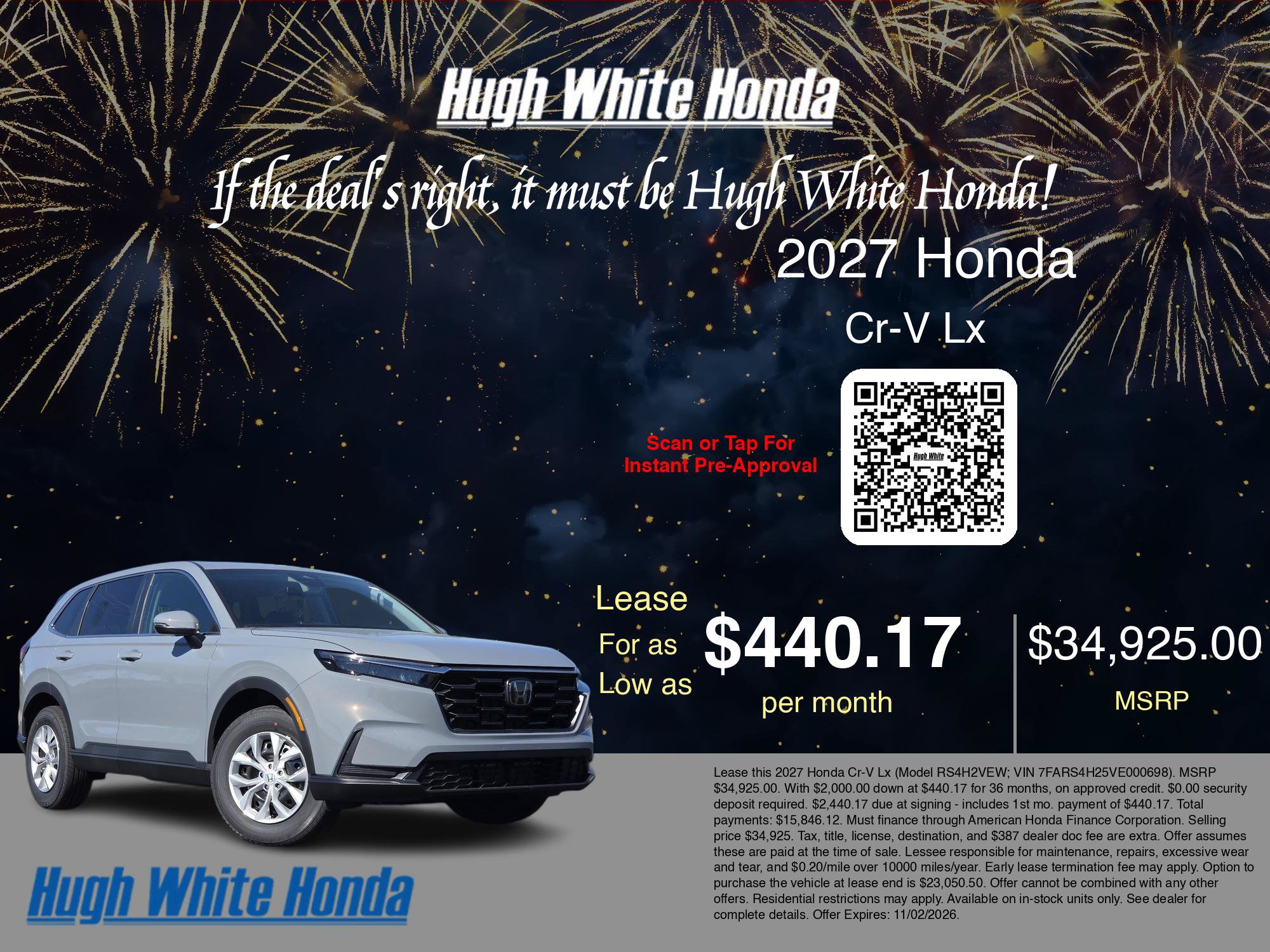 New 2027 Honda CR-V LX image 5