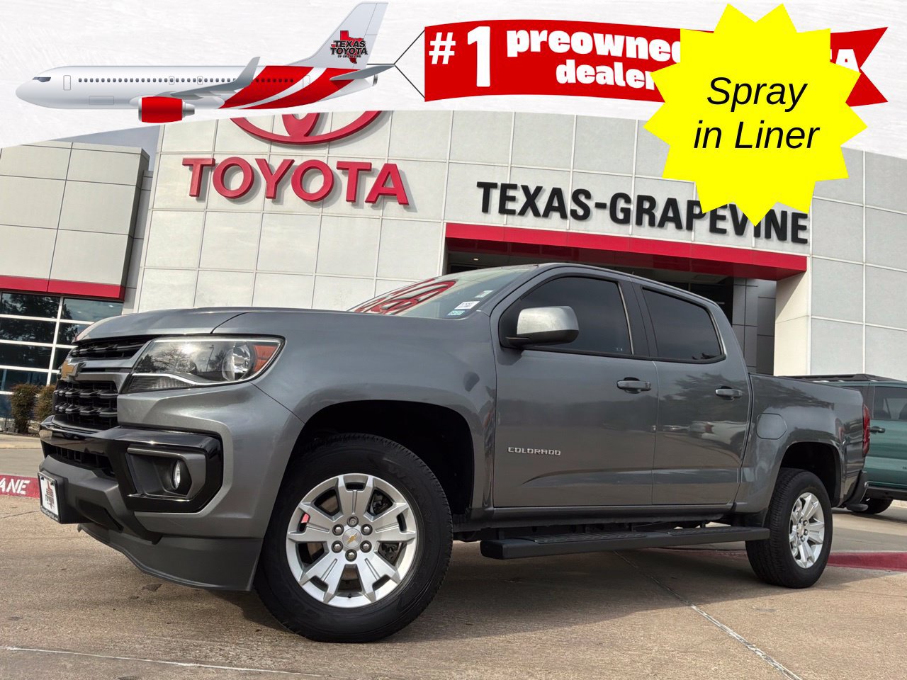 Used 2021 Chevrolet Colorado LT w/ LT Convenience Package RWD image 1