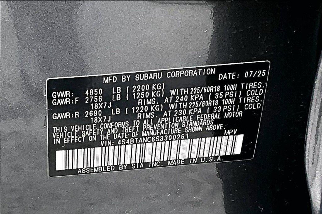 Certified 2025 Subaru Outback Limited image 20