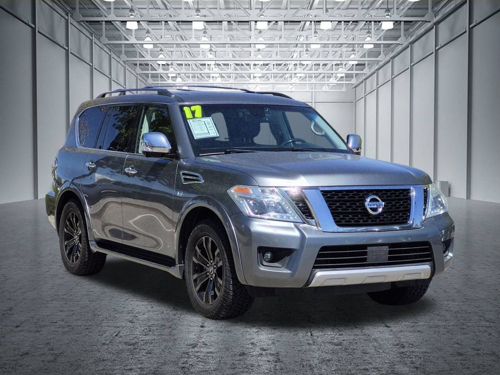 Used 2017 Nissan Armada Platinum w/ Captain Seat Package AWD/4WD image 3