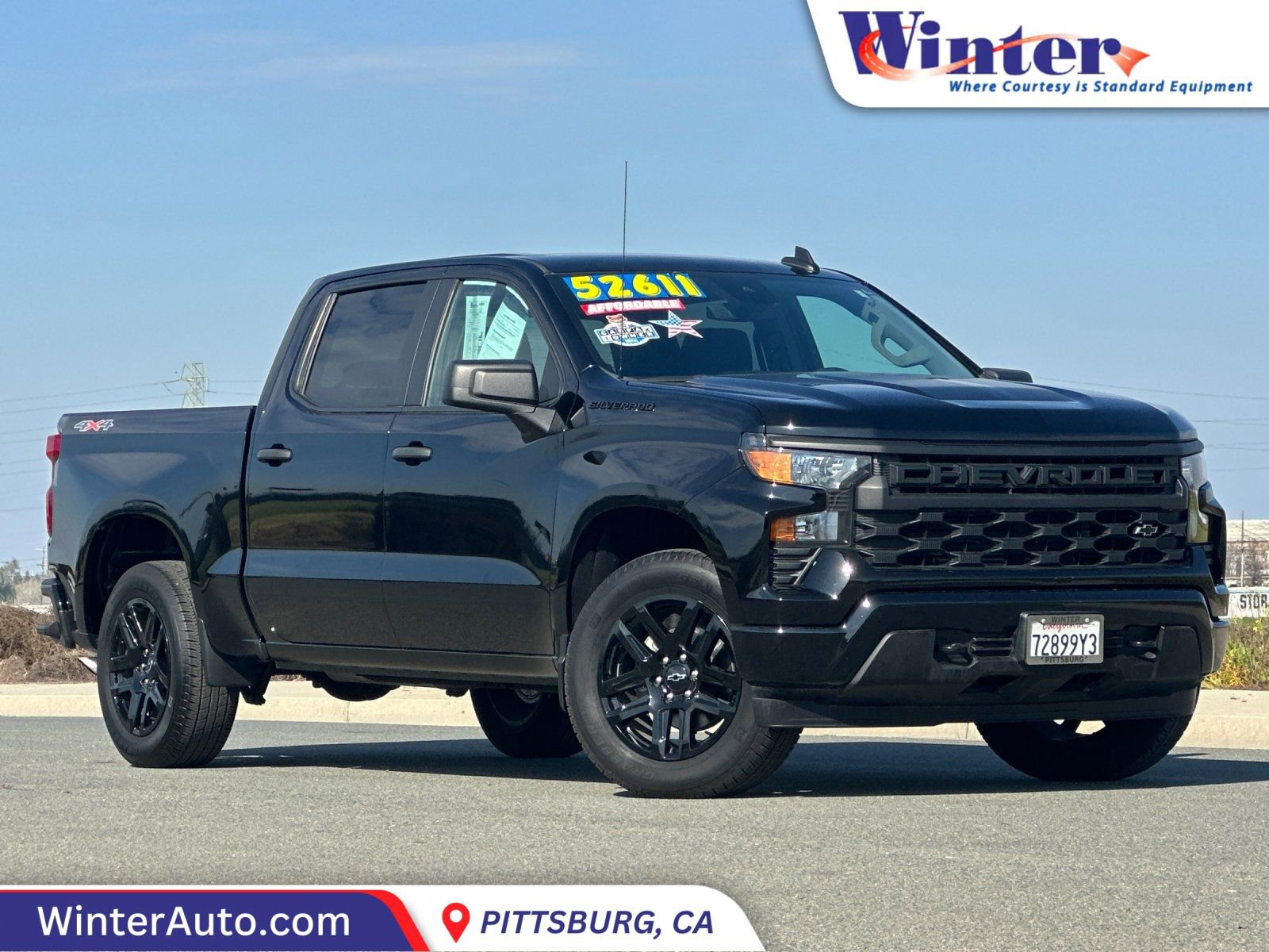 Used 2024 Chevrolet Silverado 1500 Custom w/ Rally Edition