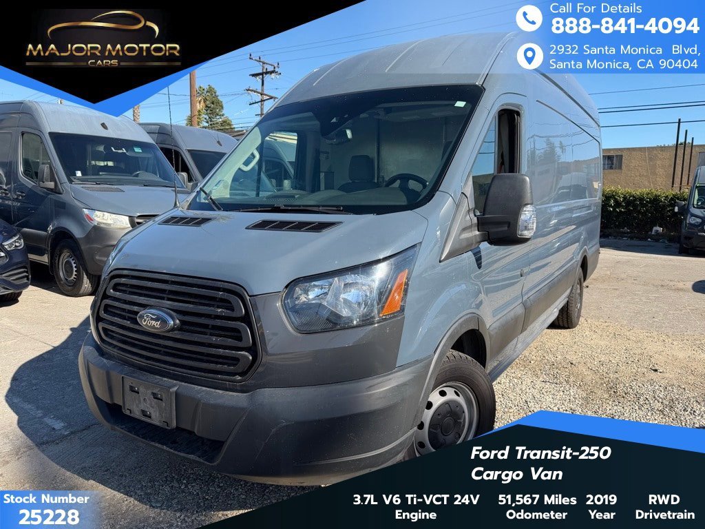 Used 2019 Ford Transit 250 148 High Roof Extended