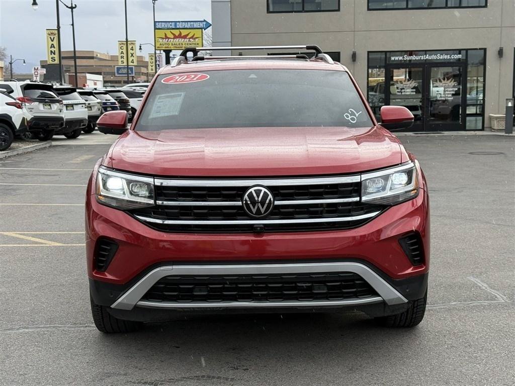 Used 2021 Volkswagen Atlas SEL Premium AWD/4WD image 2