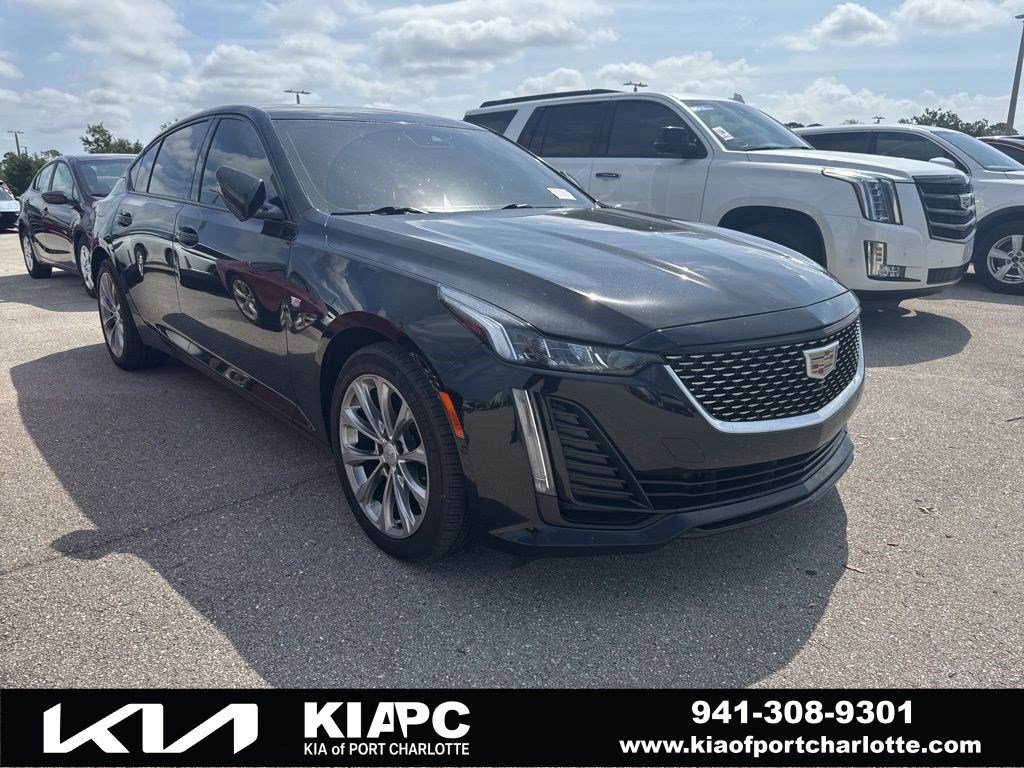 Used 2021 Cadillac CT5 Premium Luxury w/ Parking Package AWD/4WD image 1