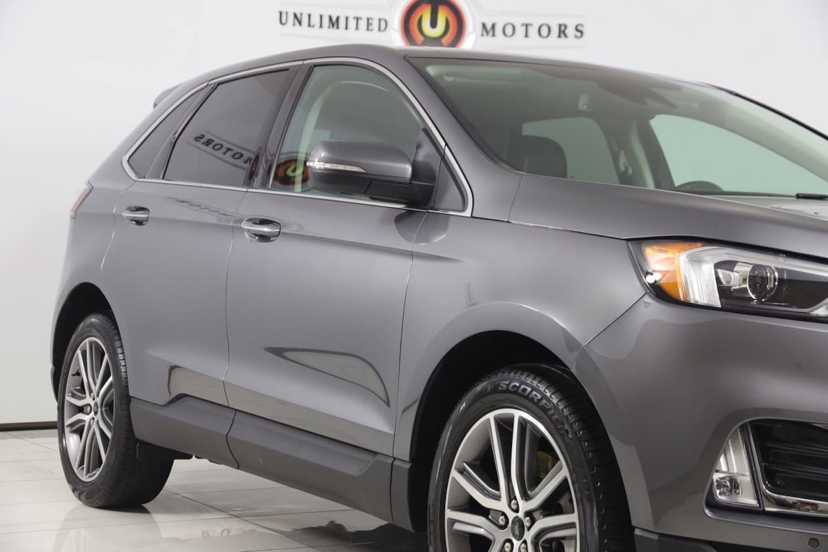Used 2023 Ford Edge Titanium w/ Class II Trailer Tow Package AWD/4WD image 28