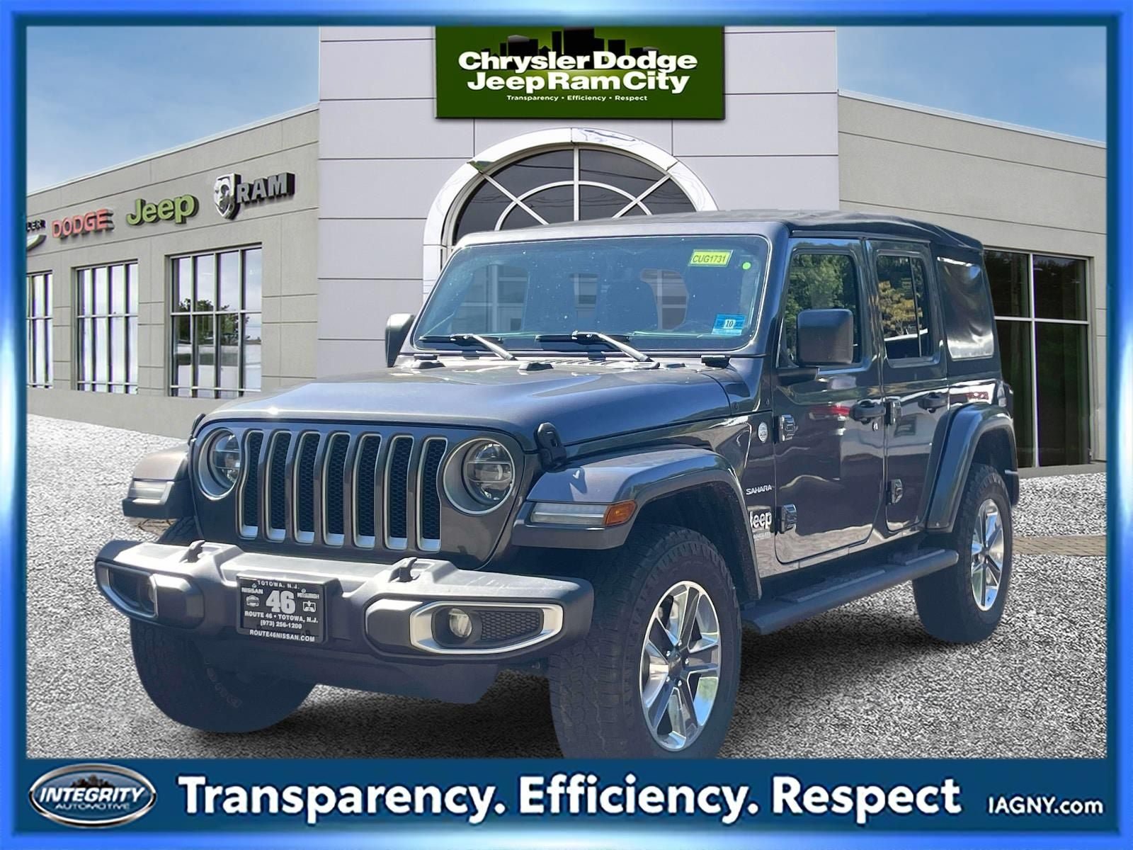 Used 2021 Jeep Wrangler Unlimited Sahara AWD/4WD image 1